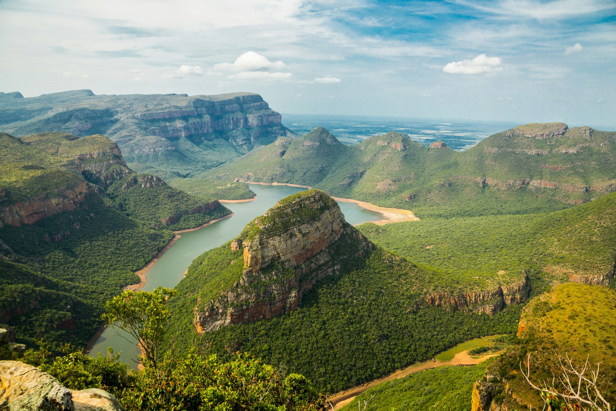 Krajobraz Południowej Afryki