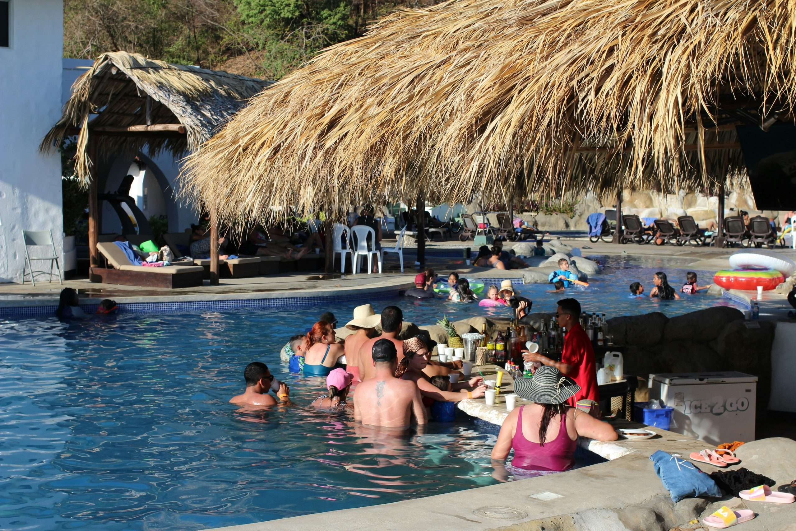All inclusive bar na plaży w Dominikanie
