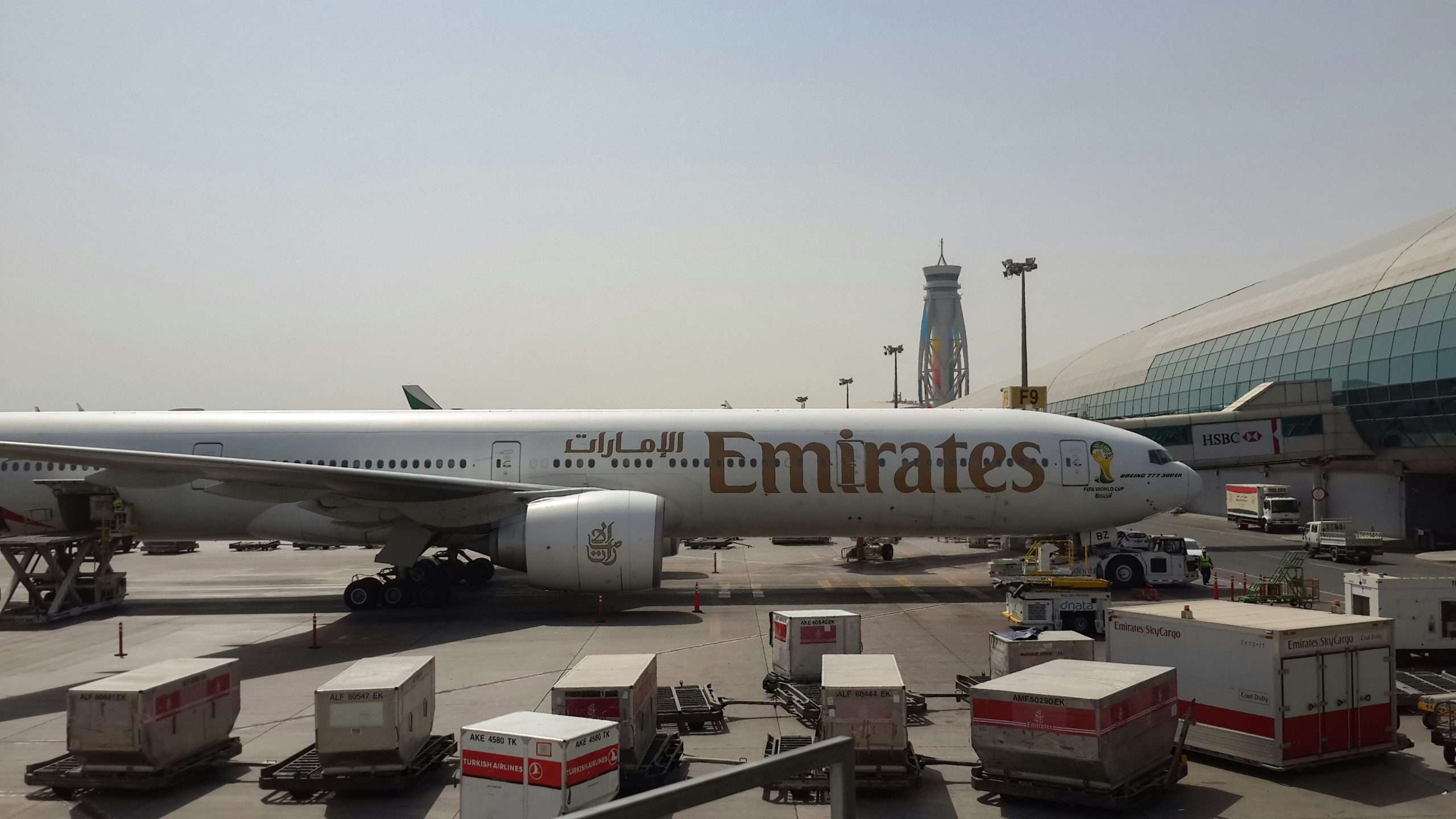 lotnisko w Dubaju