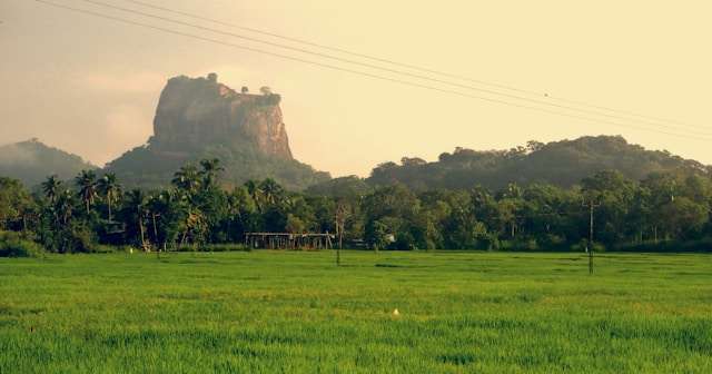 Scenic view of Colombo and Galle in Sri Lanka