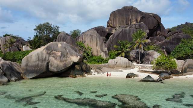 La Digue island Seychelles
