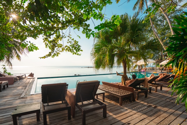 Widok plaży Koh Phangan