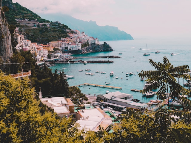 Amalfi Coast Italy scenic view