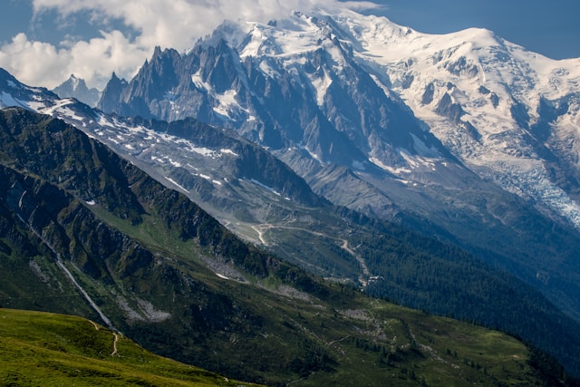 French Alps landscapes