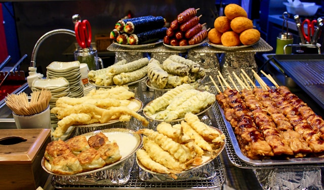 Kuchnia koreańska kimchi i BBQ