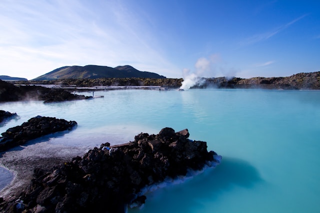 Iceland geothermal hot springs